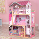 Giant Dollhouse Wooden House 90cm with Led Light and Furniture set 18pcs