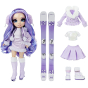 Rainbow High Winter Break Violet Willow Collectible Doll Double Outfit With Accessories and Support