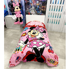 Disney Minnie Mouse Quilt Duvet 170x260cm Winter Single bed