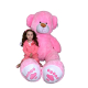 Coccoloso Gigante Orso Peluche 200 cm Beige ,Regalo Perfetto Bambini Adulti