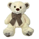 Ivon Bear Plush 80 cm Beige, Perfect Gift for Children Adults