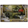 Militare Combat Force 9 Playset con 5 grandi figure OPERAZIONE TEMPESTA Set Base