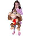 Donkey Kong 55cm Grande Peluche XL Originale Nintendo Super Mario
