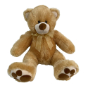 Morbido Orso 55cm Grande Peluche Beige