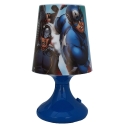 Avengers Lampada Lampadina Led,Luce Notturna Da Comodino Tavolo Bambini