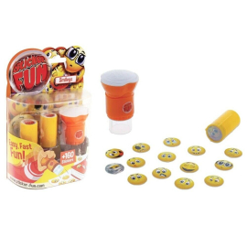 Sticker Fun Magico Timbro con Adesivi 160 Stickers Bambini Stacca Riattacca Smileys