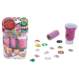 Sticker Fun Magico Stamp with Stickers 160 Children's Stickers Detach and Hang Up Smileys