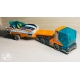 Hot Wheels Bank Roller Super Rigs Camino con Auto in scala 1:64
