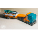 Hot Wheels Bank Roller Super Rigs Fireplace with Car in 1:64 scale