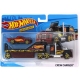 Hot Wheels Districk Transport Super Rigs Camino con Auto in scala 1:64