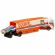 Hot Wheels Crew Carrier Super Rigs Camino con Auto in scala 1:64