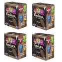 4x Mystery Box Fuggler, Monsters Personaggio In Vinile 8cm da Collezione Mystery