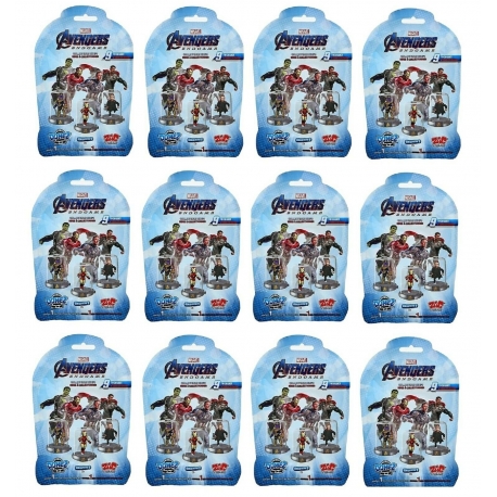 Deadpool Chimichanga Box Sachets Mystery Characters Mini Figurine Display with 12 Box Mystery