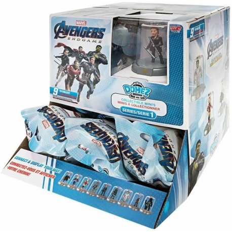 Deadpool Chimichanga Box Sachets Mystery Characters Mini Figurine Display with 12 Box Mystery
