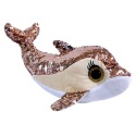 Dolphin 40 cm Plush Sequins Sequins Reversible Gold Girabrilla Glitter Eyes