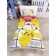 Pokemon Pikachu Set lenzuola, Copripiumino 140x200 letto singolo 100% cotone Biancheria da letto