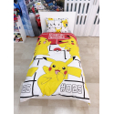 Pokemon Pikachu set of sheets single bed DUVET COVER 140x200cm