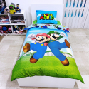 Super Mario set of sheets single bed DUVET COVER 140x200cm