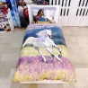 Love Horses Glowing set of sheets single bed DUVET COVER 140x200cm