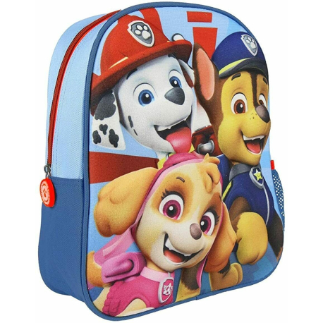 Paw Patrol Chase and Marshall Schoolbag 3D Backpack Kindergarten Kindergarten Leisure