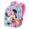 Disney Minnie Rainbow Schoolbag 3D Backpack Kindergarten Kindergarten Leisure
