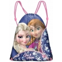 Disney Frozen Flat Backpack Sports Bag Gym Hiking Zipper