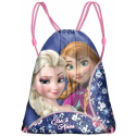 Disney Frozen Zaino Piatto Sacca Sport Palestra Escursioni Zipper