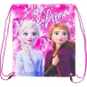 Disney Frozen Zaino Piatto Sacca Sport Palestra Escursioni Frozen 2 rosa