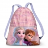 Disney Frozen Zaino Piatto Sacca Sport Palestra Escursioni Rigida Lilla
