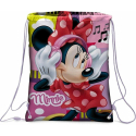 Disney Minnie Mouse Zaino Piatto Sacca Sport Palestra Escursioni Music