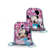 Disney Minnie Mouse Zaino Piatto Sacca Sport Palestra Escursioni Minnie Figaro