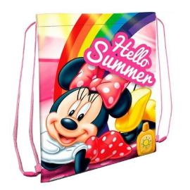 Disney Minnie Mouse Zaino Piatto Sacca Sport Palestra Escursioni Minnie Gonna