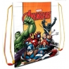 Marvel Avengers Zaino Piatto Sacca Sport Palestra Escursioni Zainetto a Sacco Giallo