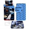 Harry Potter 4p Single Bed Set Duvet Cover Pillowcase Sheets w / Carpet Corners