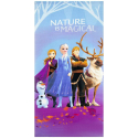 Disney Frozen Nature Asciugamano Telo Mare Piscina Palestra 70x140cm MicroSpugna