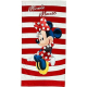 Disney Minnie Bici Asciugamano Telo Mare Piscina Palestra 70x140cm MicroSpugna