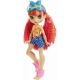 Cave Club Prehistoric Slate Doll 25.4 cm, Blue Hair, with Dinosaur