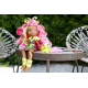 Cave Club Prehistoric Pajama Party Emberly Doll Playset with Pink Hair