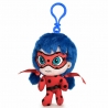 Miraculous Ladybug Portachiavi Peluche 12cm 3D ,Ciondolo Borsa Zaino Lady Bug