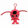 Miraculous Ladybug Portachiavi Peluche 12cm 3D ,Ciondolo Borsa Zaino Tikki