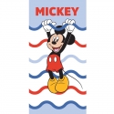 Topolino Disney Righe Ondulate Asciugamano in Cotone 100% Telo Mare 70x140cm Bambini
