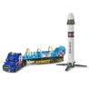 Volvo Car Tow Truck Truck Transportation Space Rocket Lights Sounds 1:16 Scale