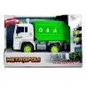 Auto Carro Camion della Spazzatura City Service con Luci e Suoni Scala 1:20