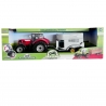 Large Tractor with Various Accessories Farm Tractors 1:16 Scale With Horse Rack