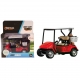Auto Jeep con Rimorchio Modellino in Metallo Scala 1:35-1:50 Farm Serie Verde