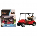 Golf Cart Modellino in Metallo Scala 1:20-1:35 City Series Rosso