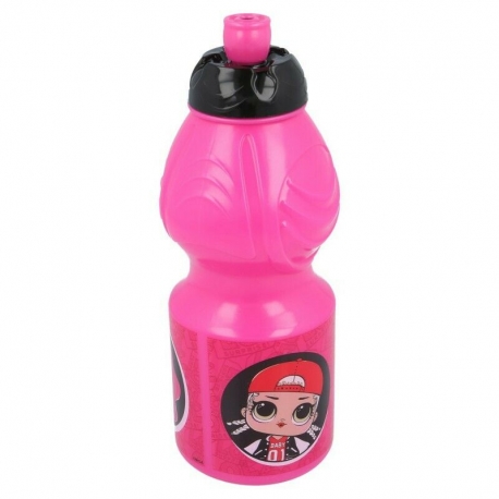Lol Surprise Water Bottle 400ml Resistant Plastic School, free time