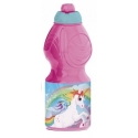 Unicorno Borraccia in Plastica Resistente 400ml Scuola,tempo libero
