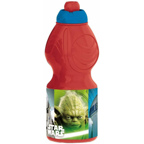 Unicorno Borraccia in Plastica Resistente 400ml Scuola,tempo libero