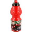 Avengers Galery Borraccia di Plastica Resistente 400ml Scuola, tempo libero